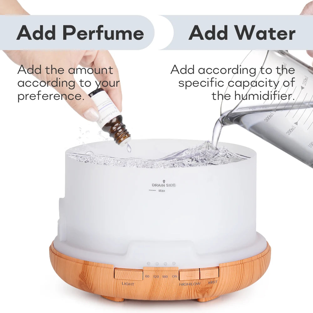 Baby Air Humidifier Essential Oil Diffuser
