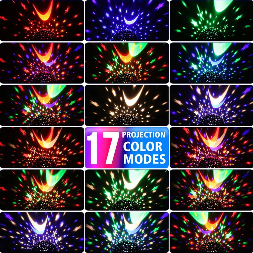 Star Projector Night Light