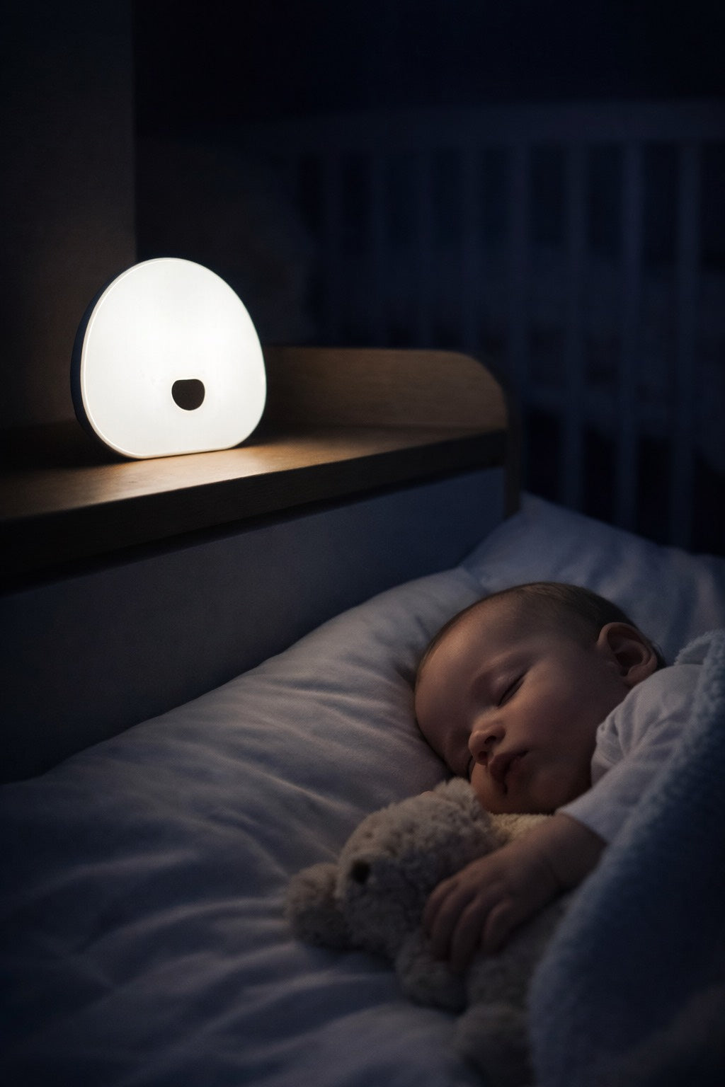 Portable Baby Soft LED Night Light and White Noise Machine