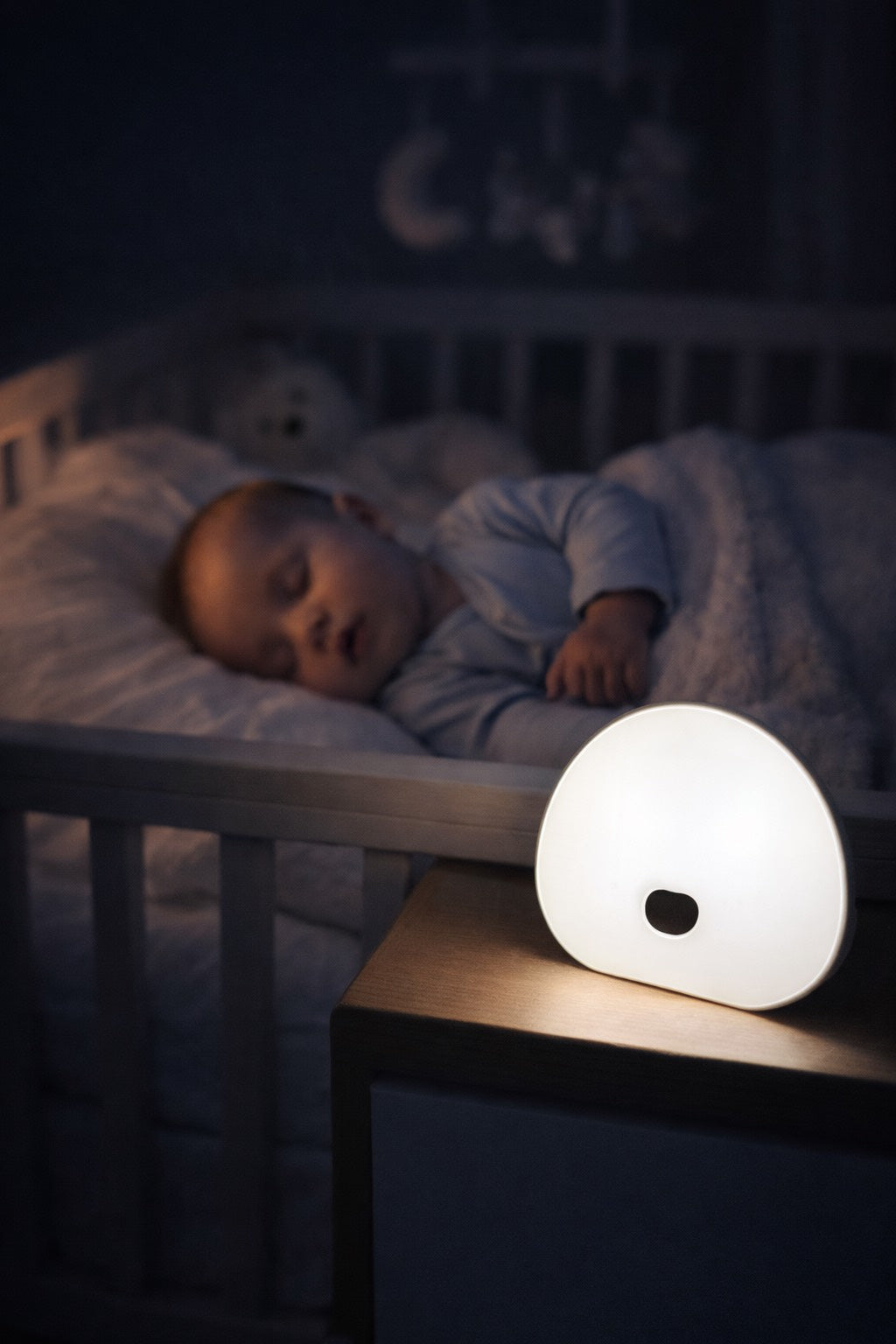 Portable Baby Soft LED Night Light and White Noise Machine